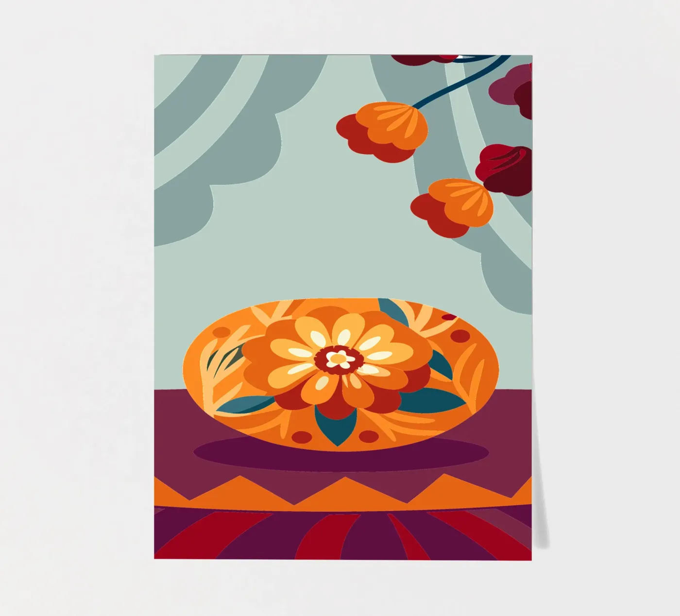 Flower sticker sheet by HAPPY SHOP