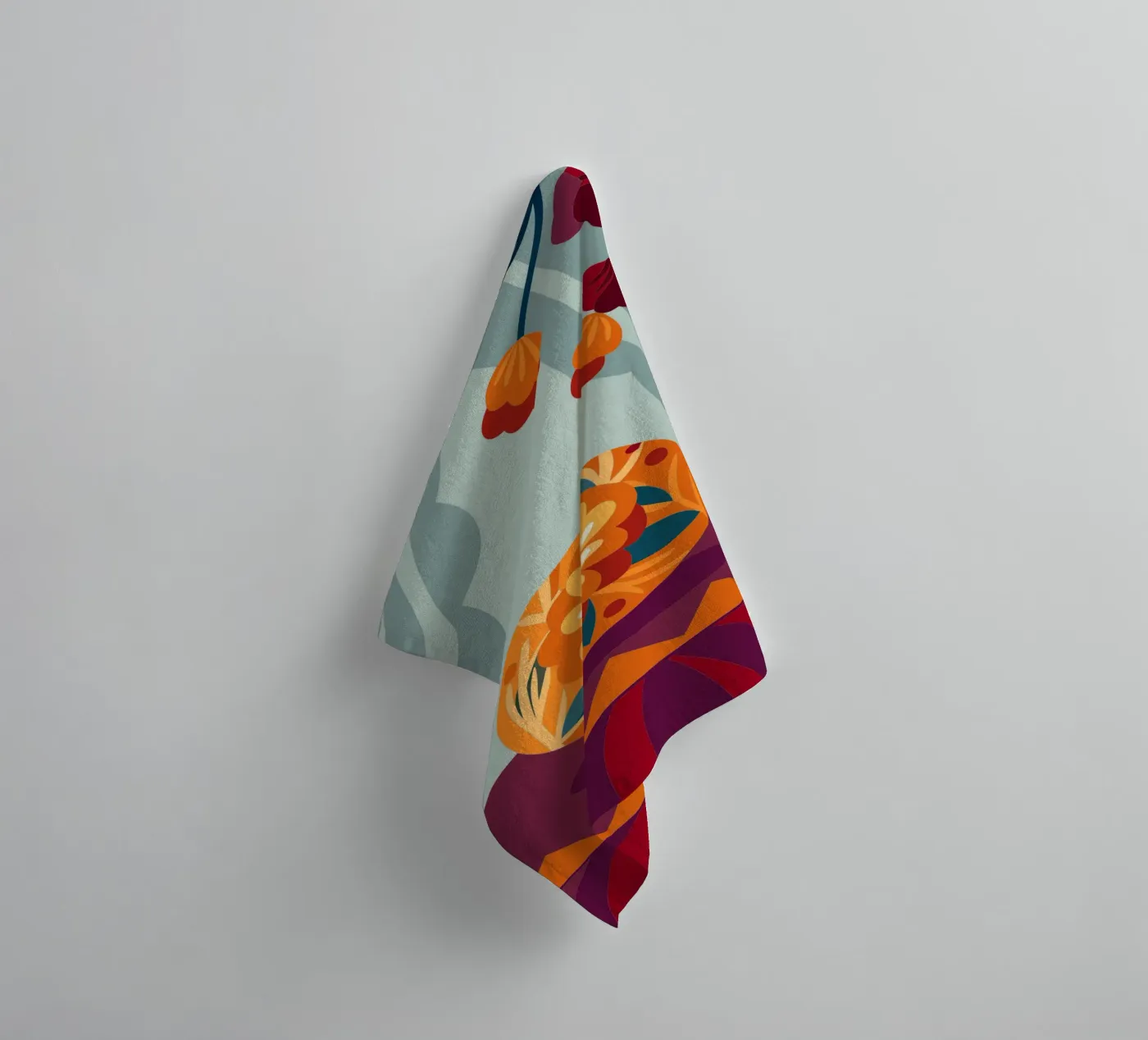 Flower towel by HAPPY SHOP