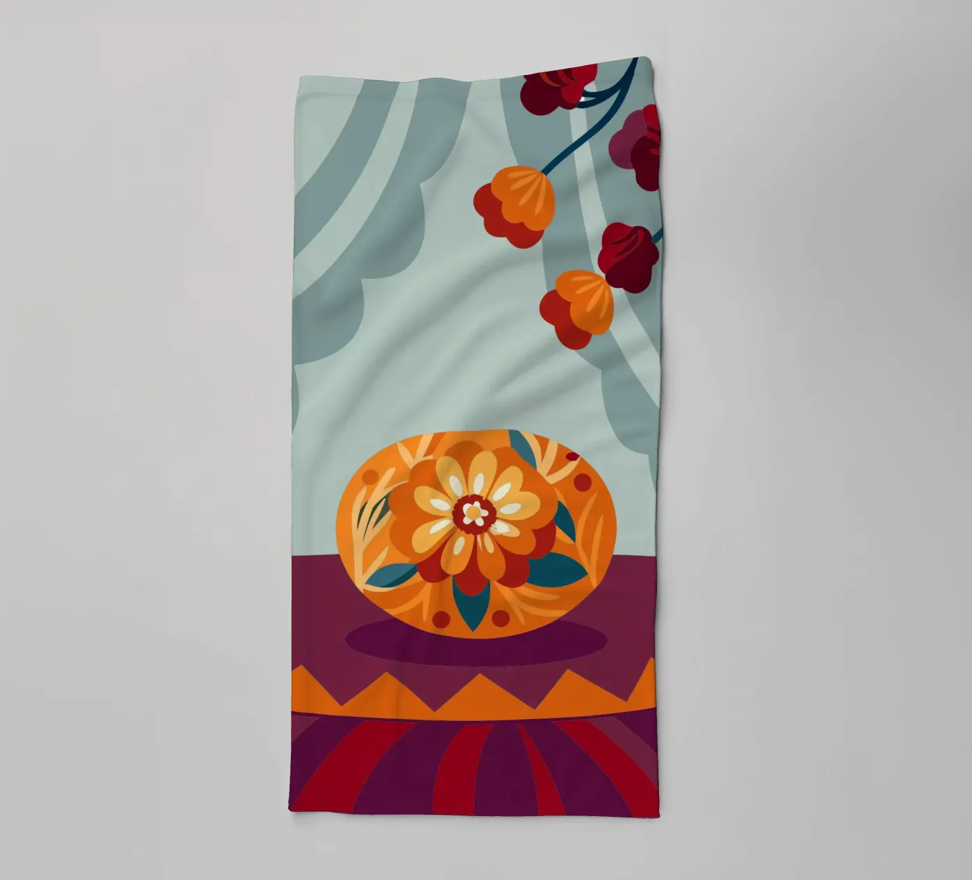 Flower towel by HAPPY SHOP