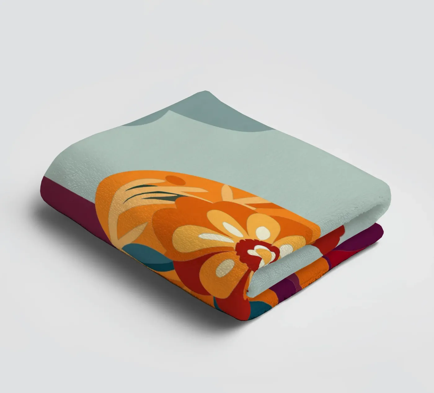 Flower towel by HAPPY SHOP