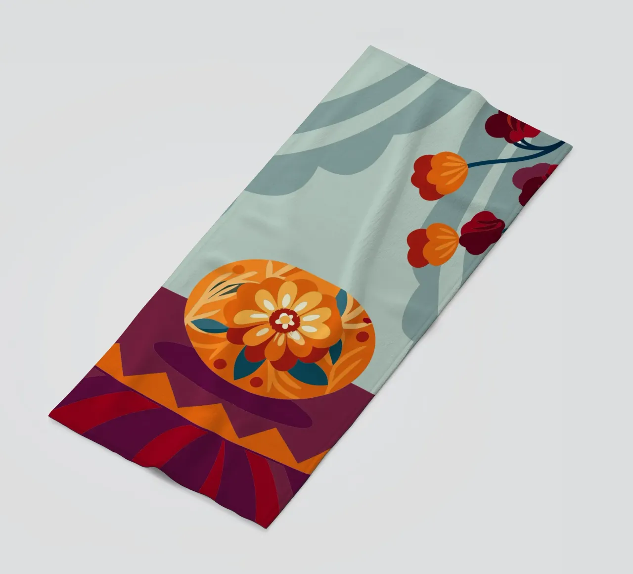 Fiore telo mare da HAPPY SHOP