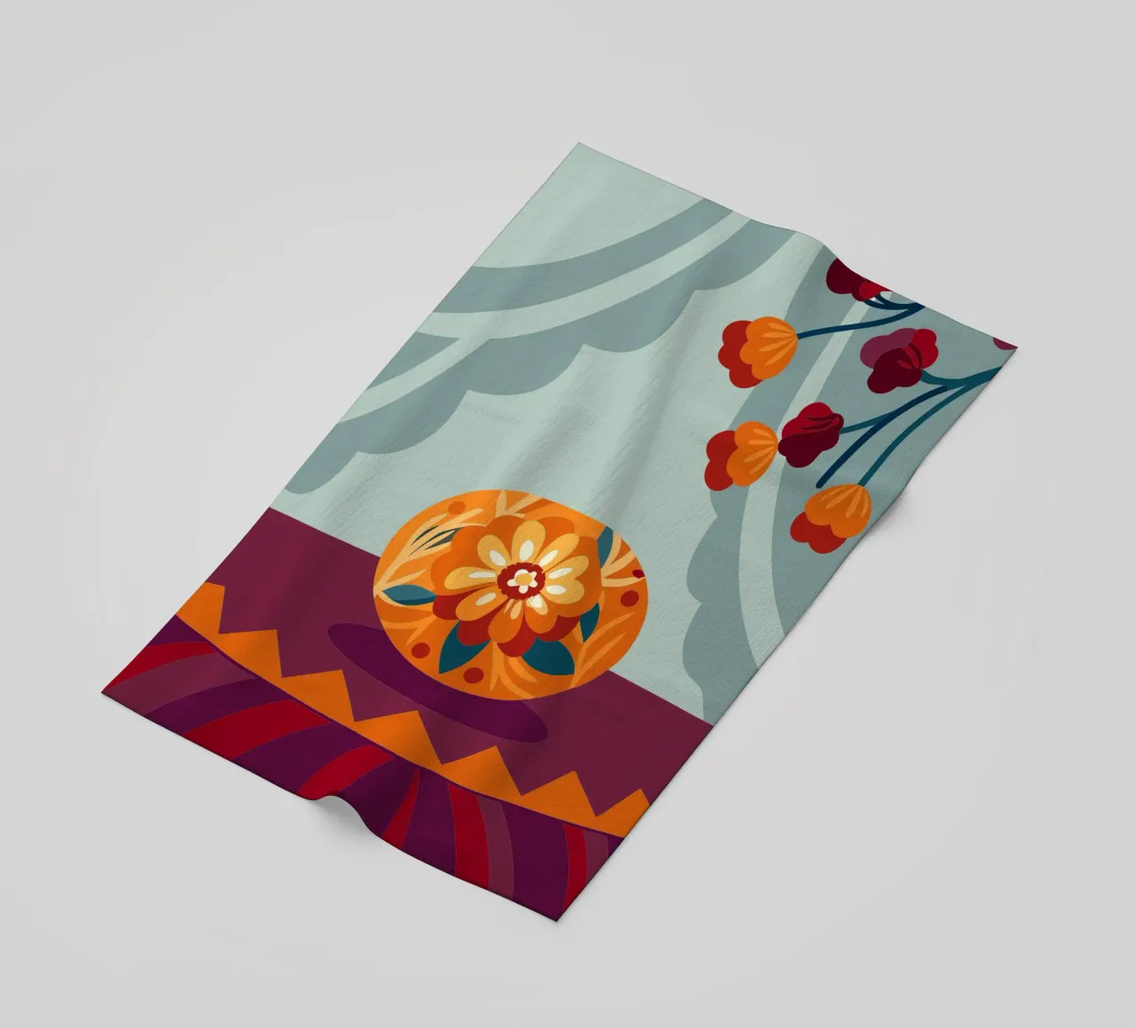 Fiore telo mare da HAPPY SHOP