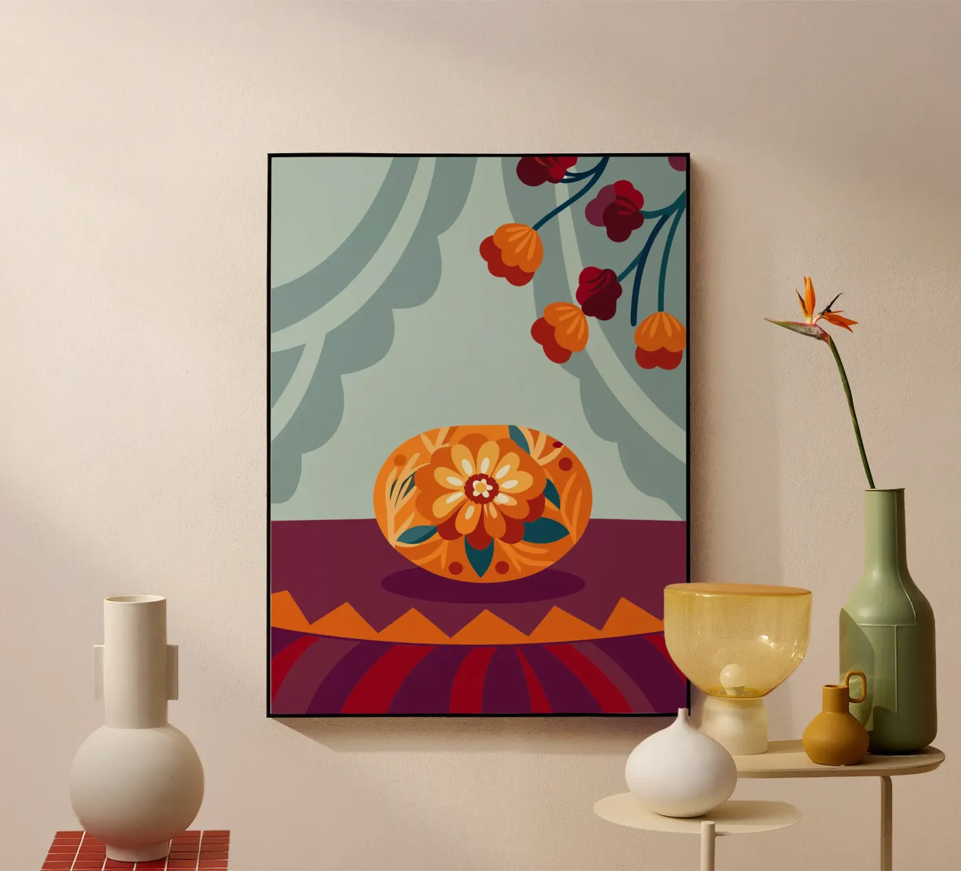 Fleur plexiglas de HAPPY SHOP