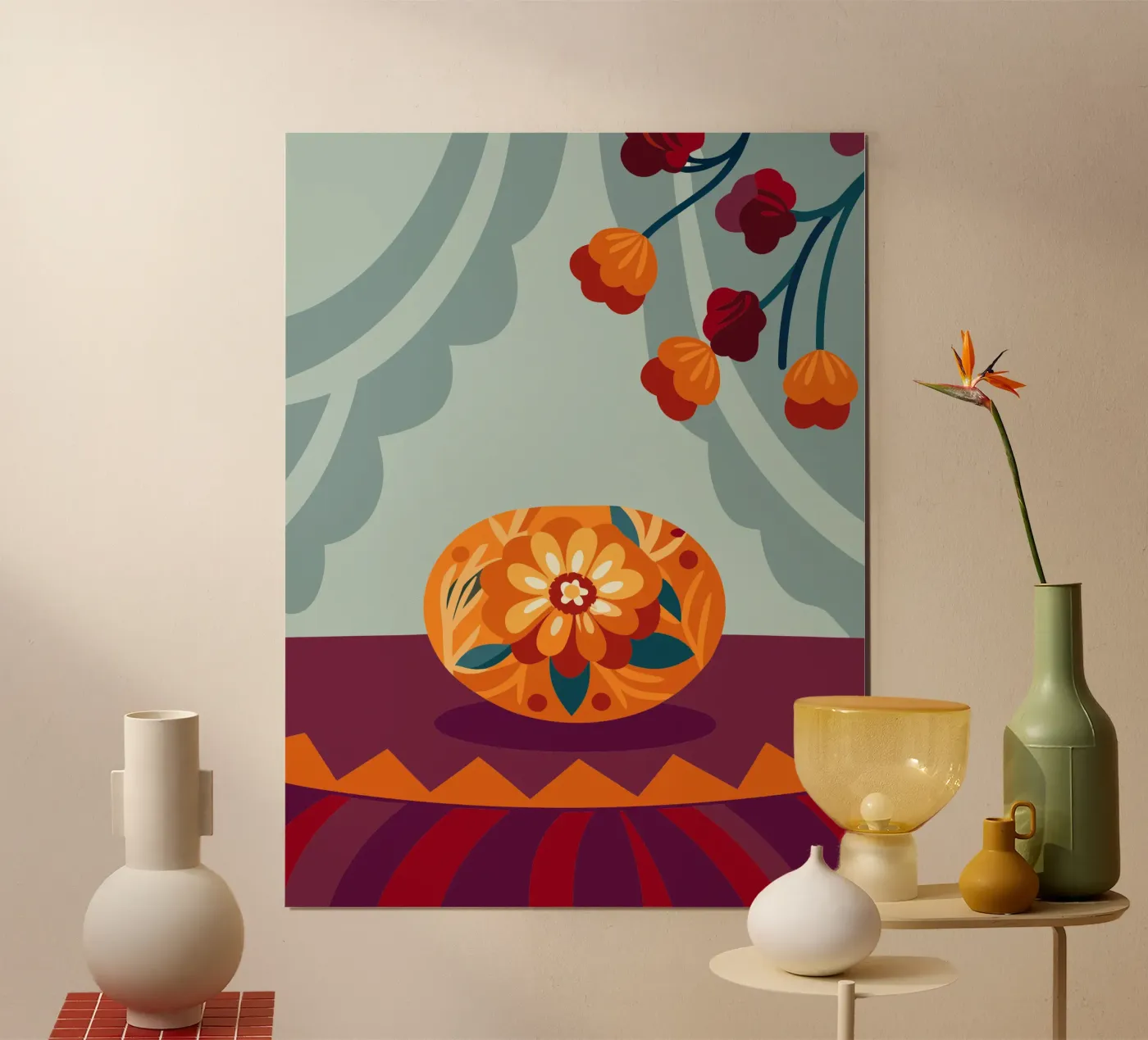 Flower poster da HAPPY SHOP