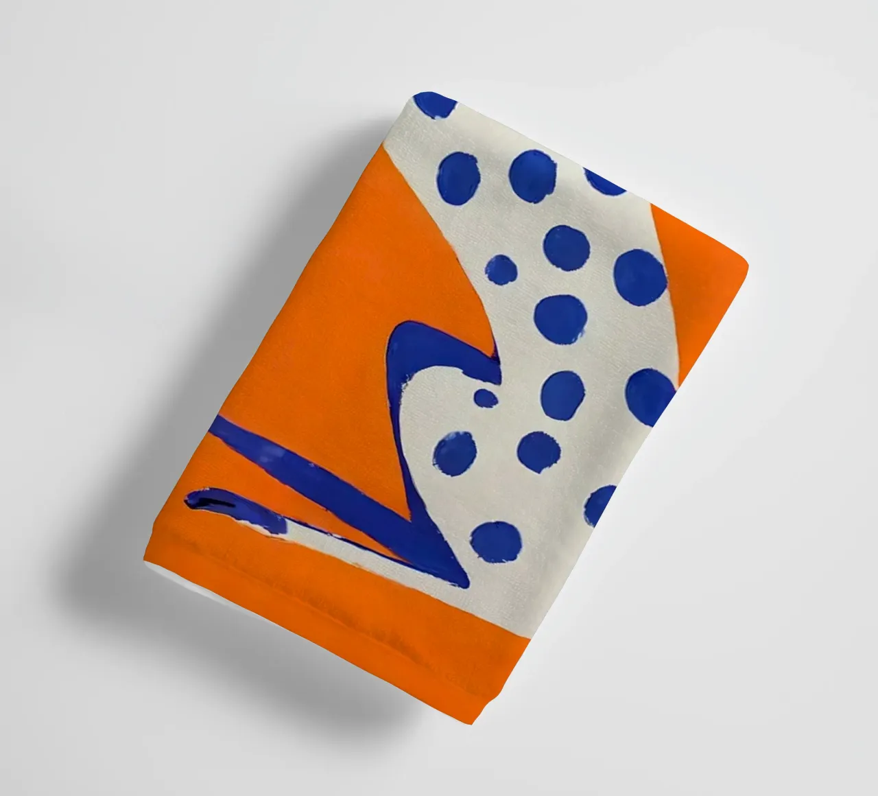 Galgo gráfico - Póster con acento de color toalla de baño de KUNSTstück