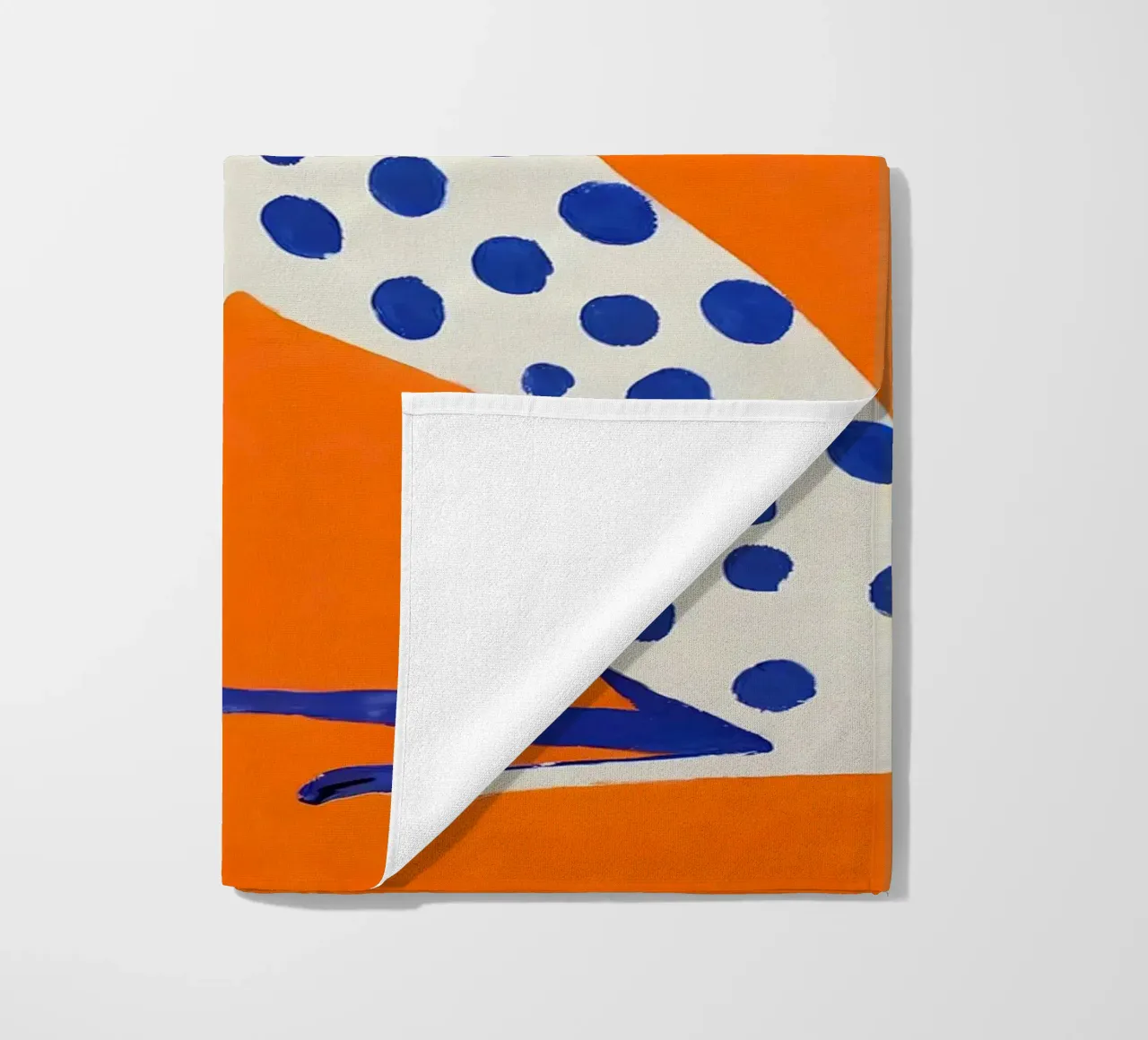 Levriero grafico - Poster con accenti di colore telo mare da KUNSTstück