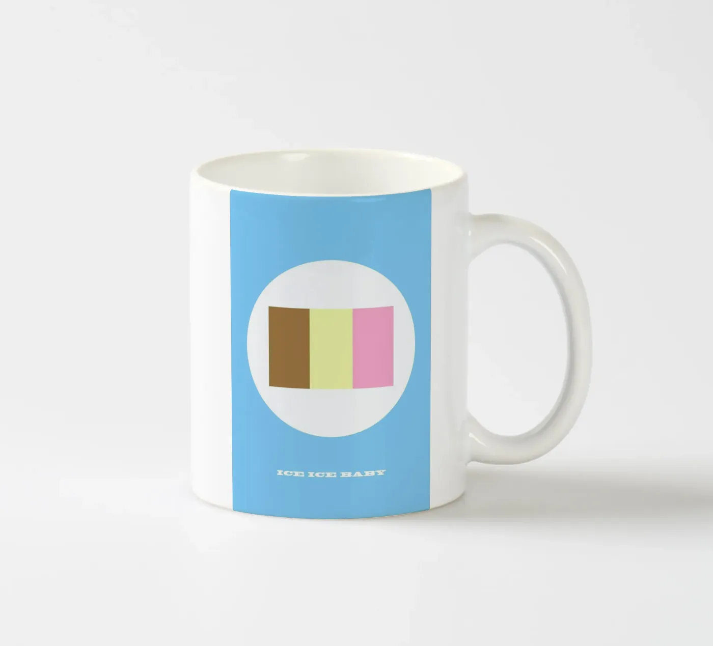 Ice ceramic mug by Trabolt Design