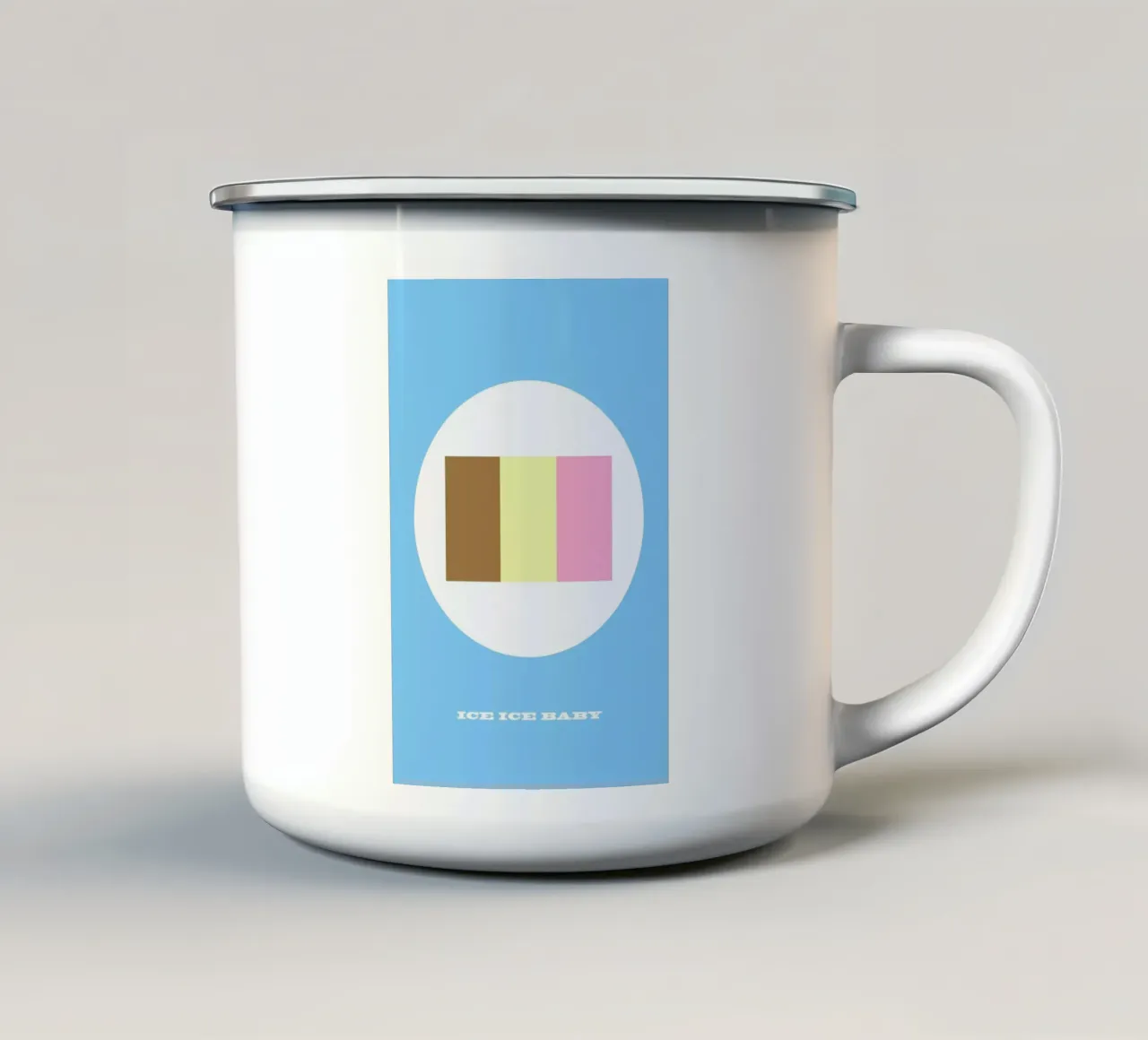 Ice tazza in smalto da Trabolt Design