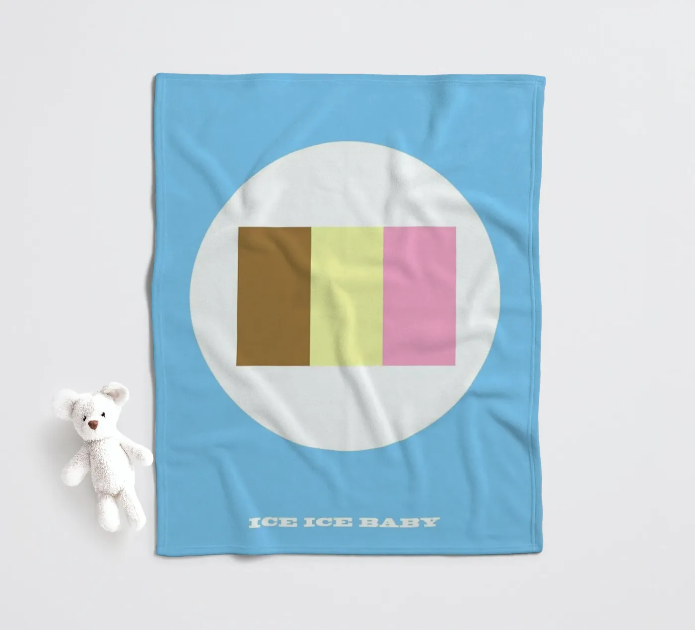 Ice Fleecedecke von Trabolt Design