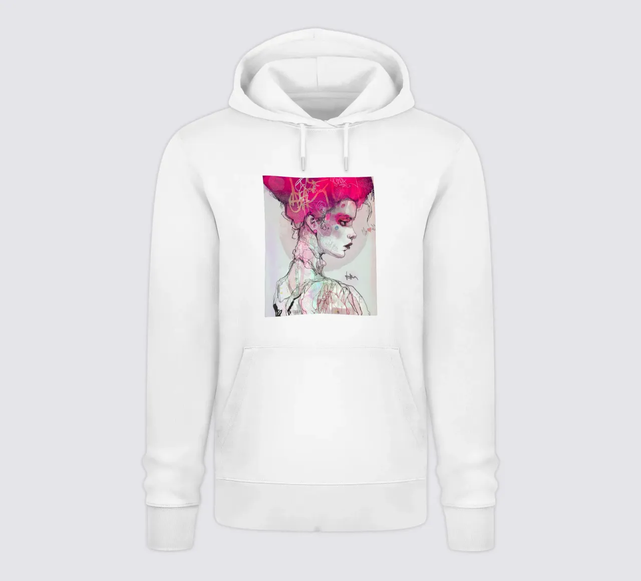 a n a r c h y felpa con cappuccio da Giulio Iurissevich