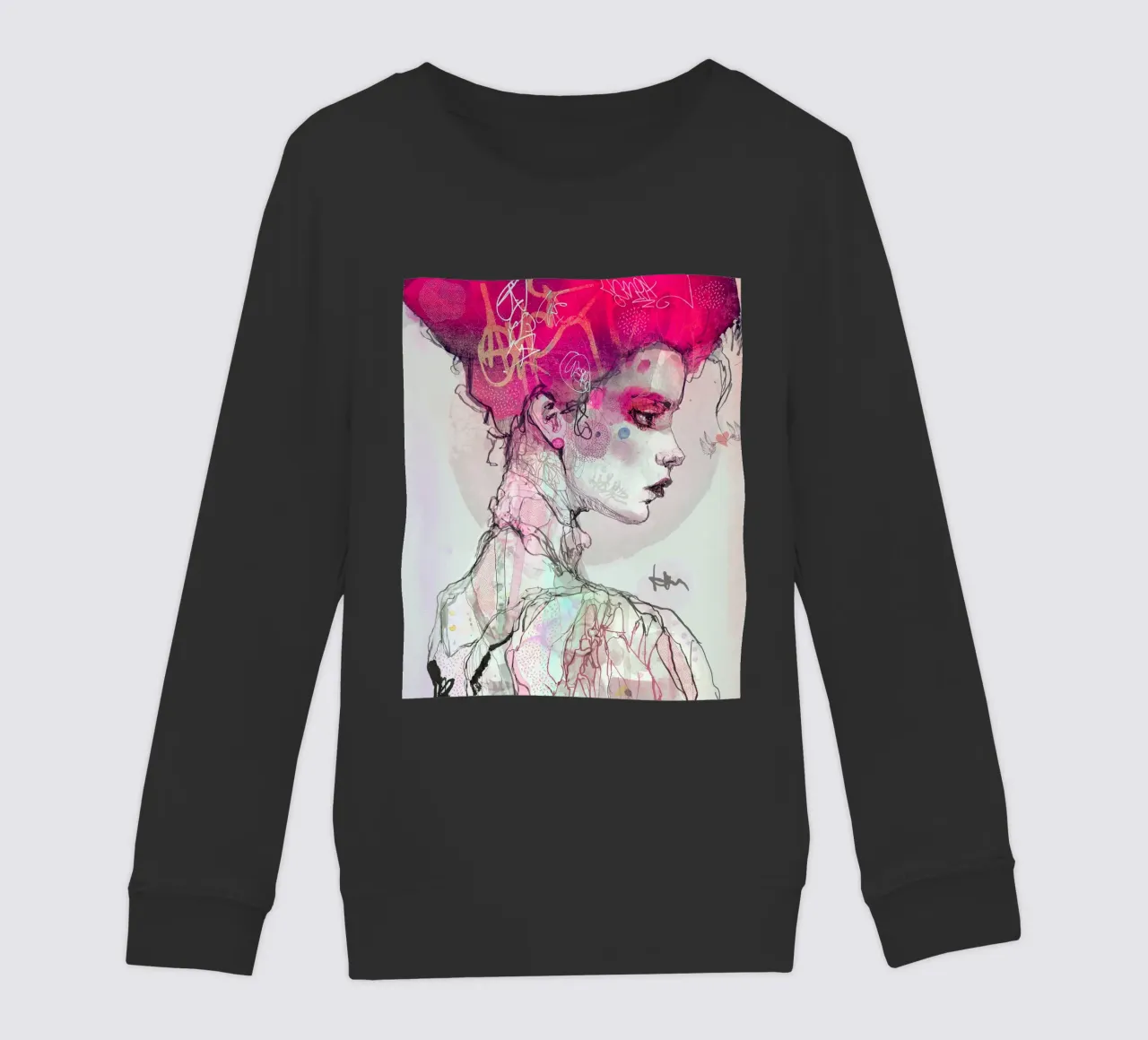 a n a r c h y felpa bambino da Giulio Iurissevich