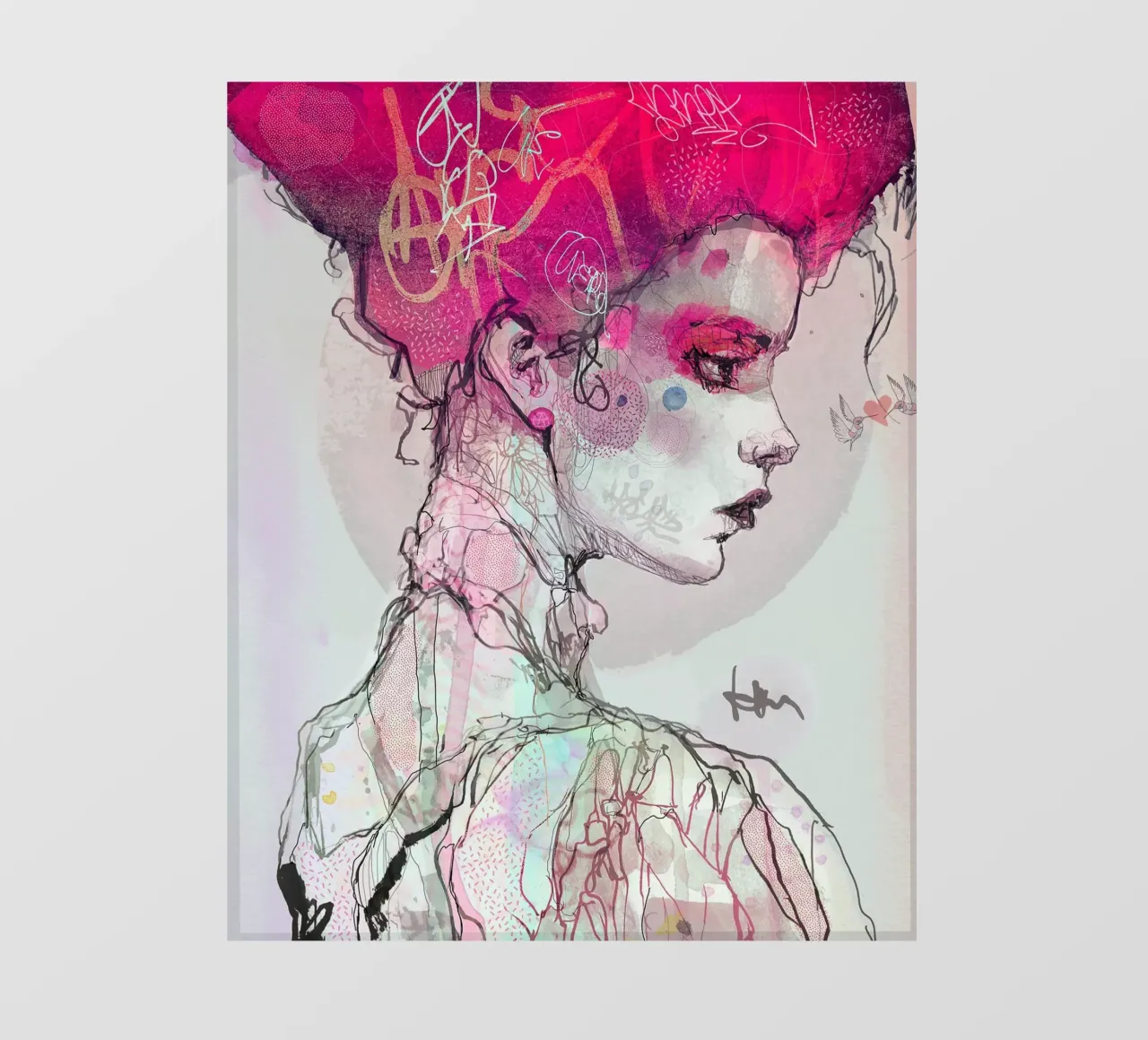 a n a r c h y telo in pvc da Giulio Iurissevich