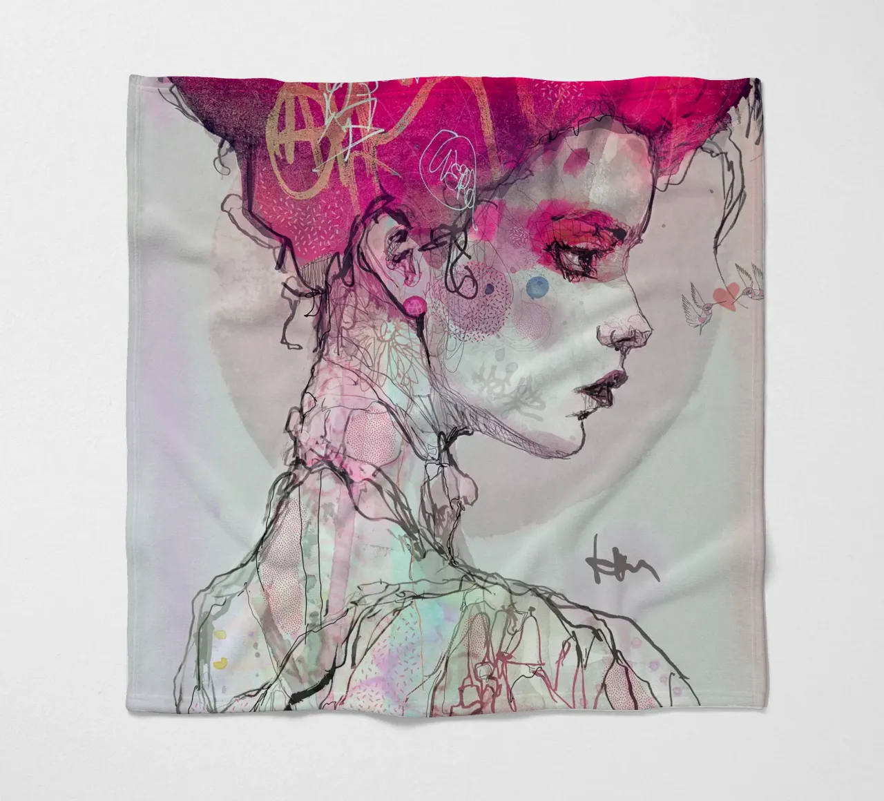 a n a r c h y coperta in pile da Giulio Iurissevich