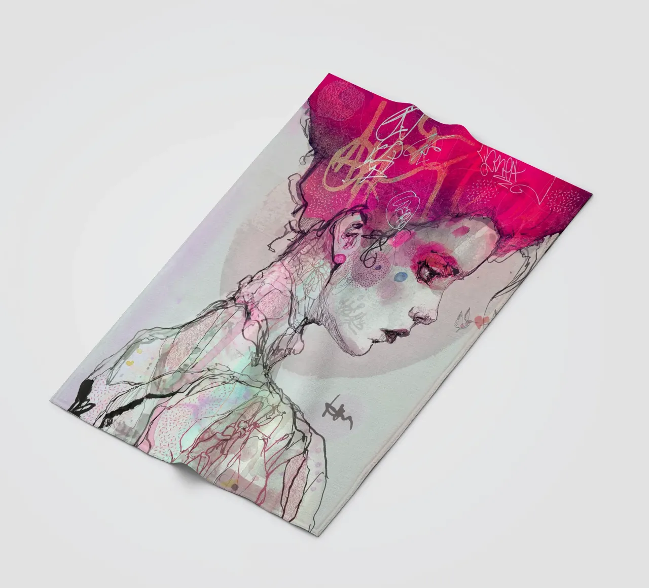 a n a r c h y coperta in pile da Giulio Iurissevich