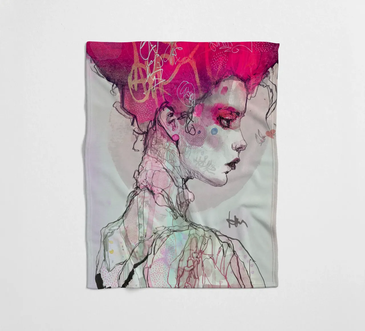 a n a r c h y coperta in pile da Giulio Iurissevich