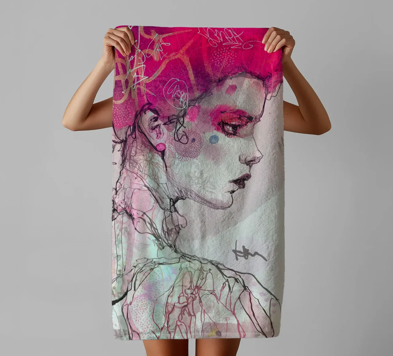 a n a r c h y asciugamano da bagno da Giulio Iurissevich