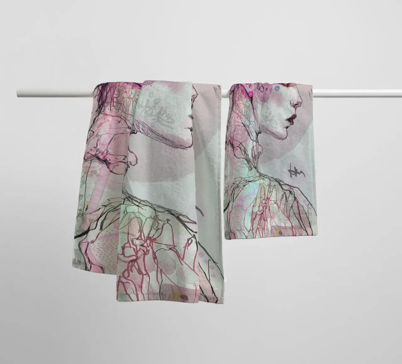 a n a r c h y asciugamano da bagno da Giulio Iurissevich