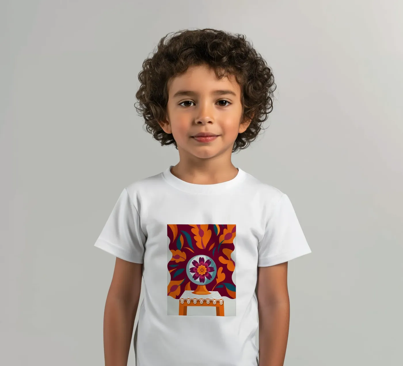 Fiore t-shirt bambini da HAPPY SHOP