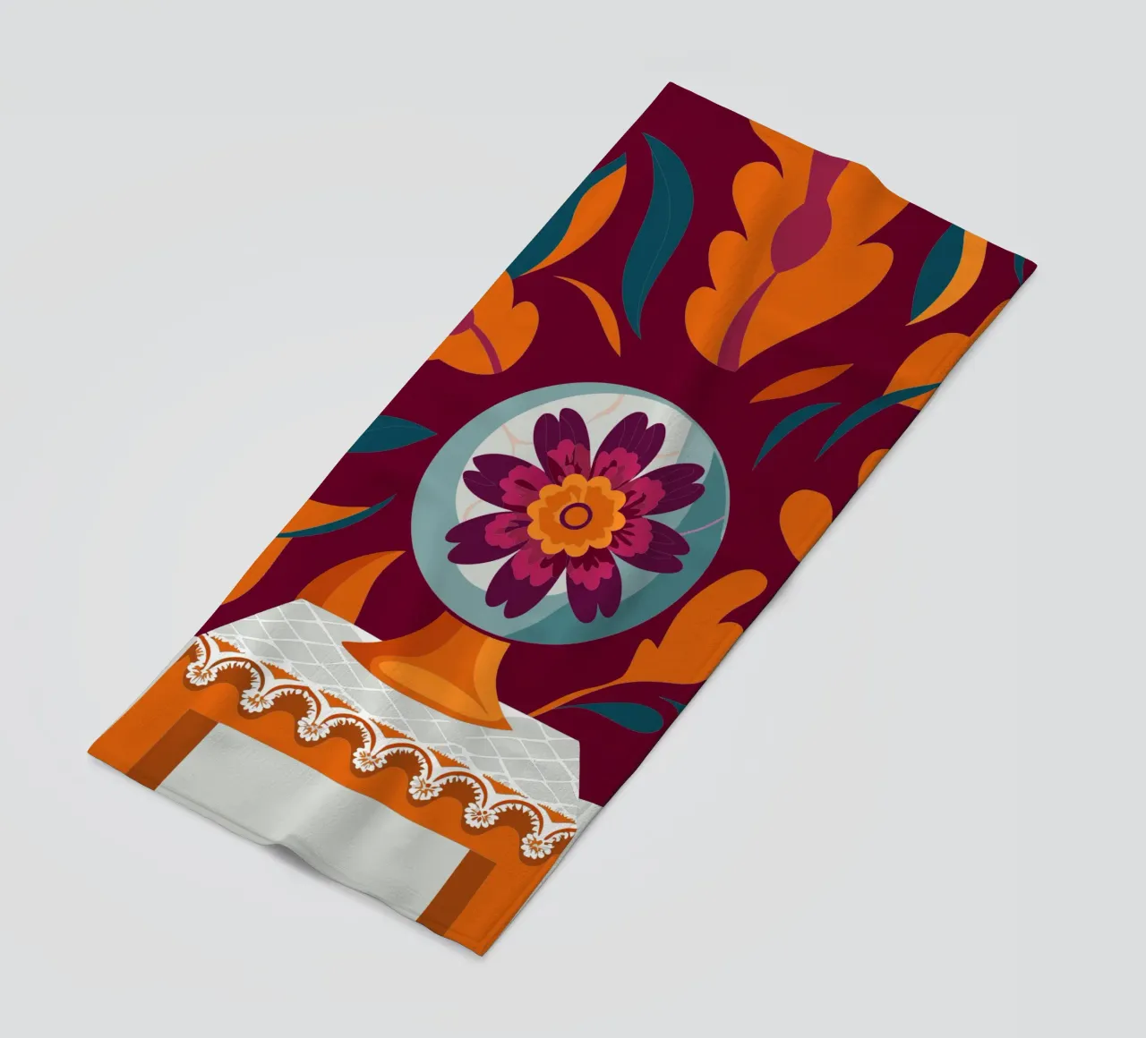 Fiore telo mare da HAPPY SHOP