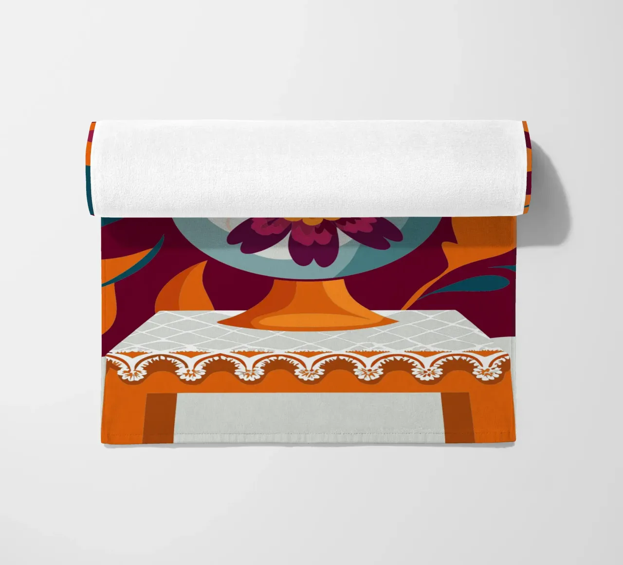 Fiore telo mare da HAPPY SHOP