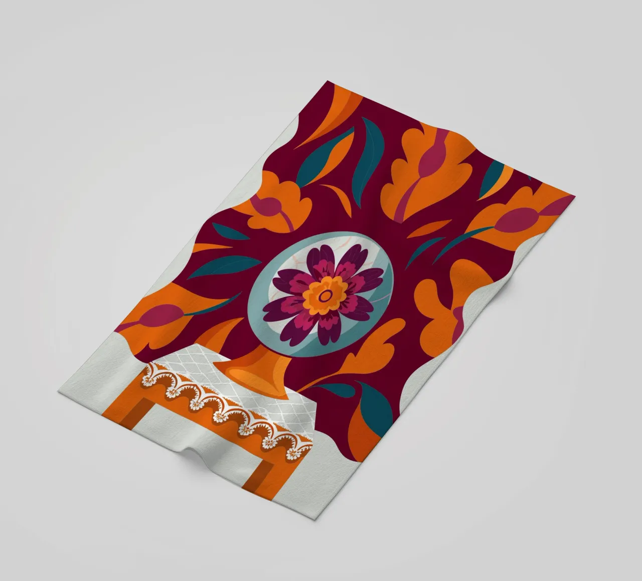 Fiore telo mare da HAPPY SHOP