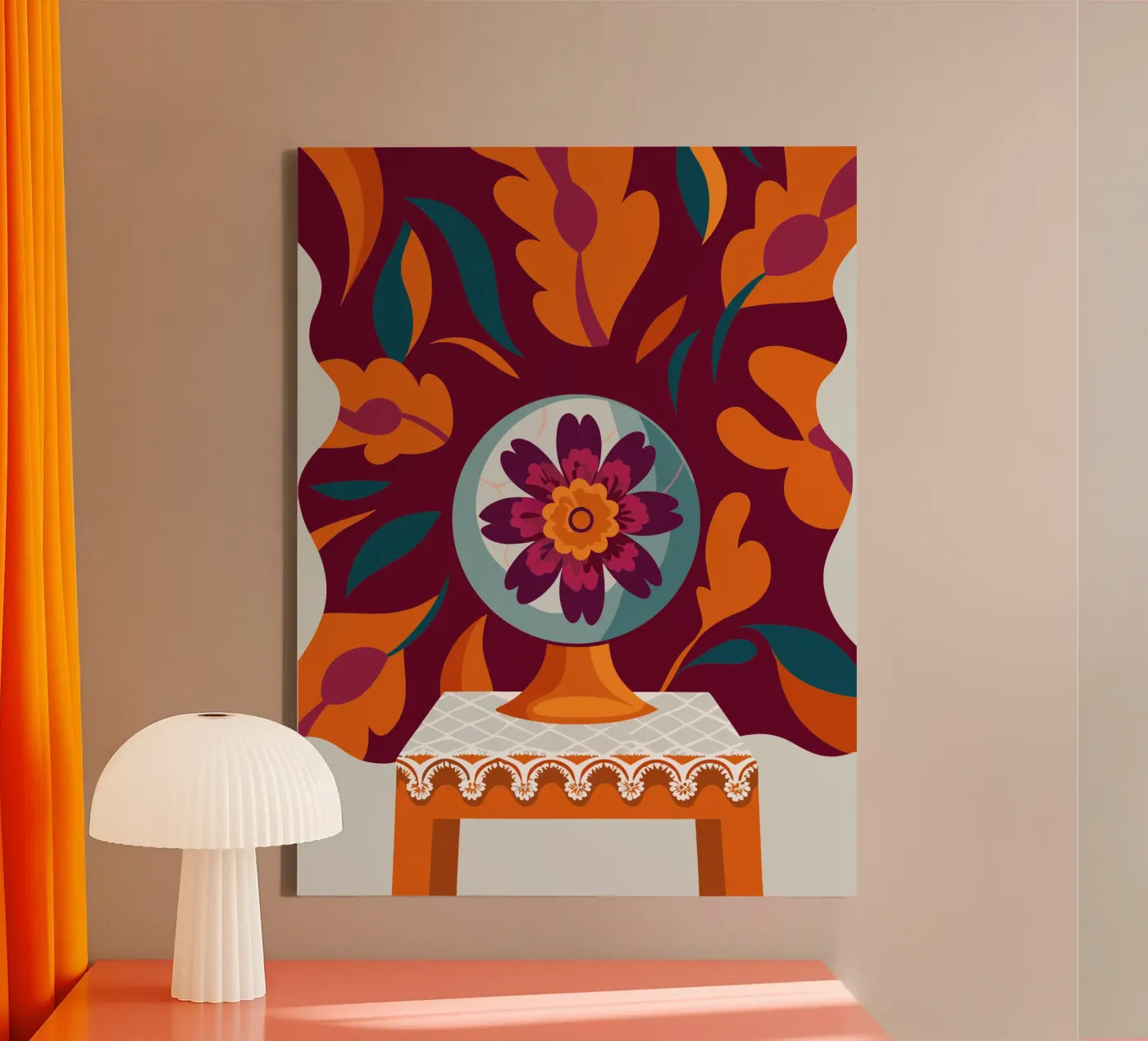 Fiore tela da HAPPY SHOP