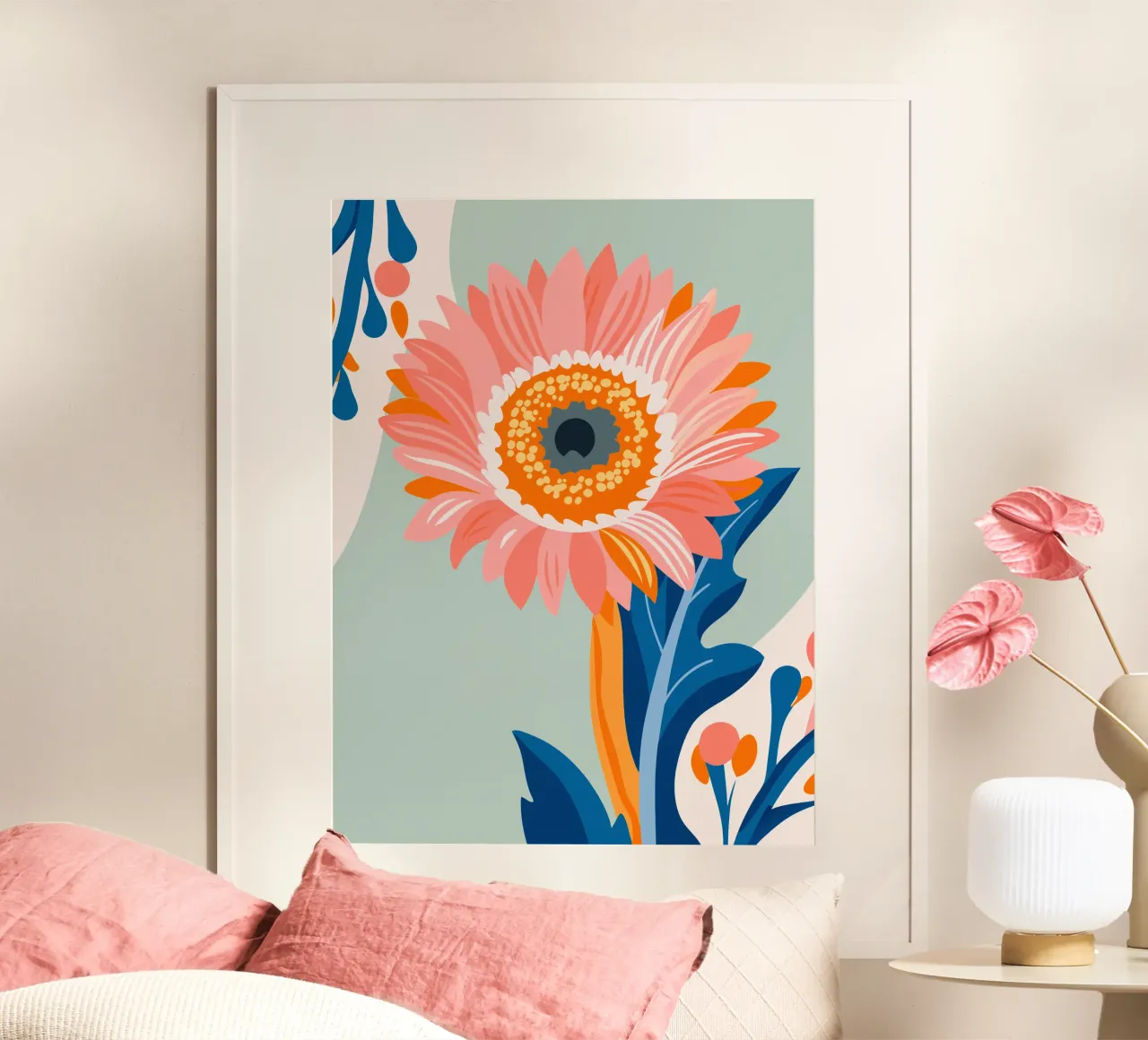 Sunflower poster by HAPPY SHOP