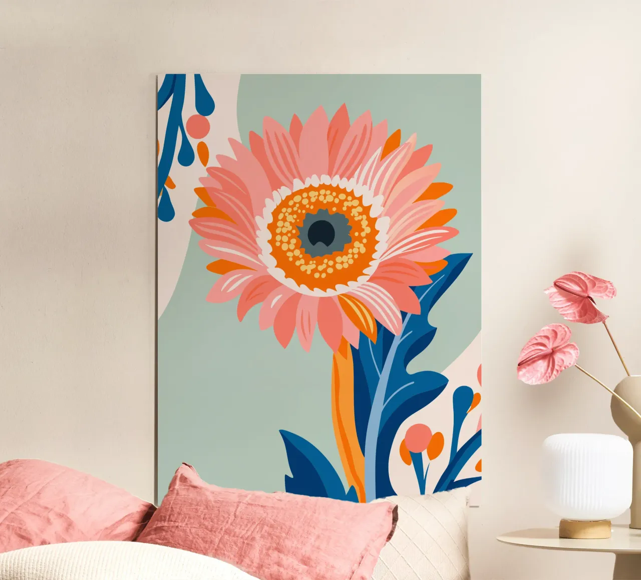 Sunflower poster by HAPPY SHOP