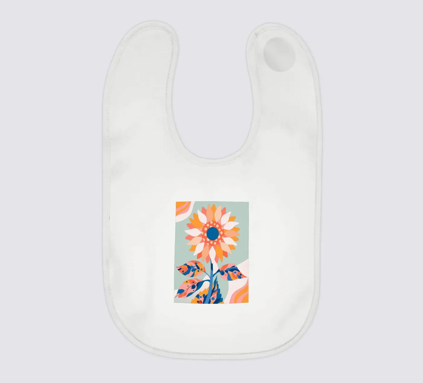 Sunflower baby slabbetje van HAPPY SHOP