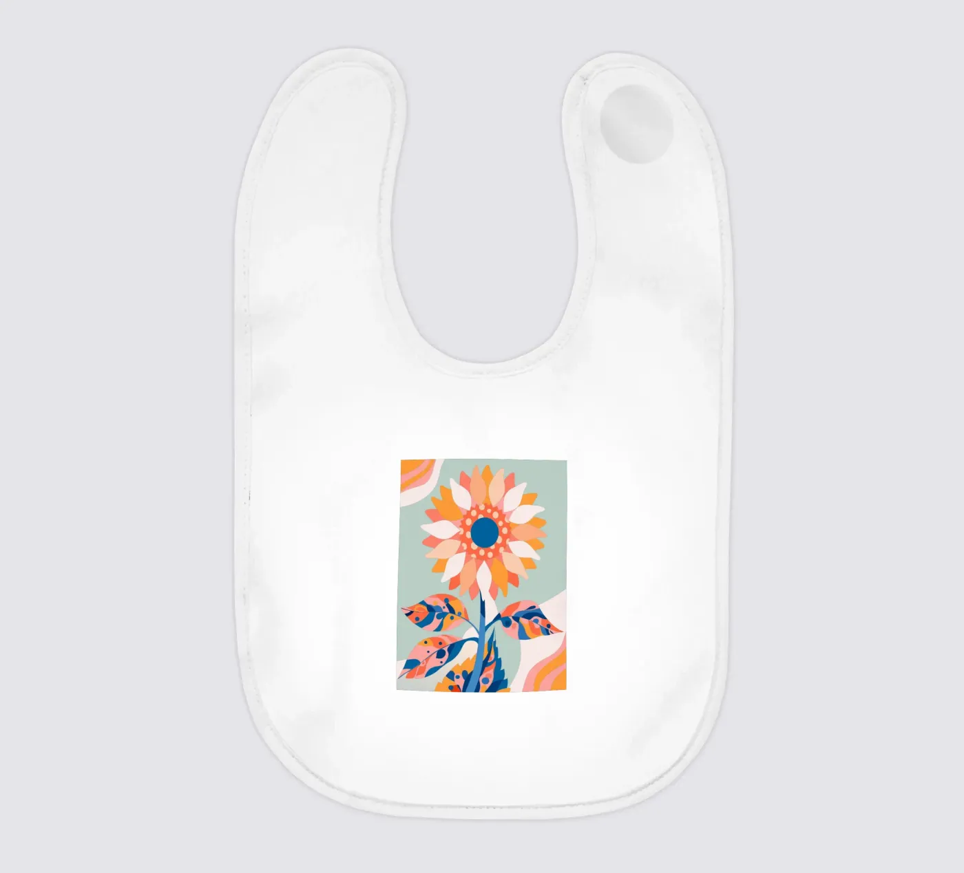 Sunflower baby slabbetje van HAPPY SHOP