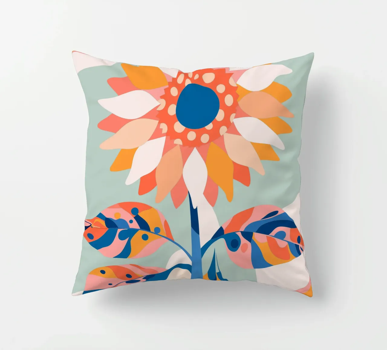 Zonnebloem kussen van HAPPY SHOP
