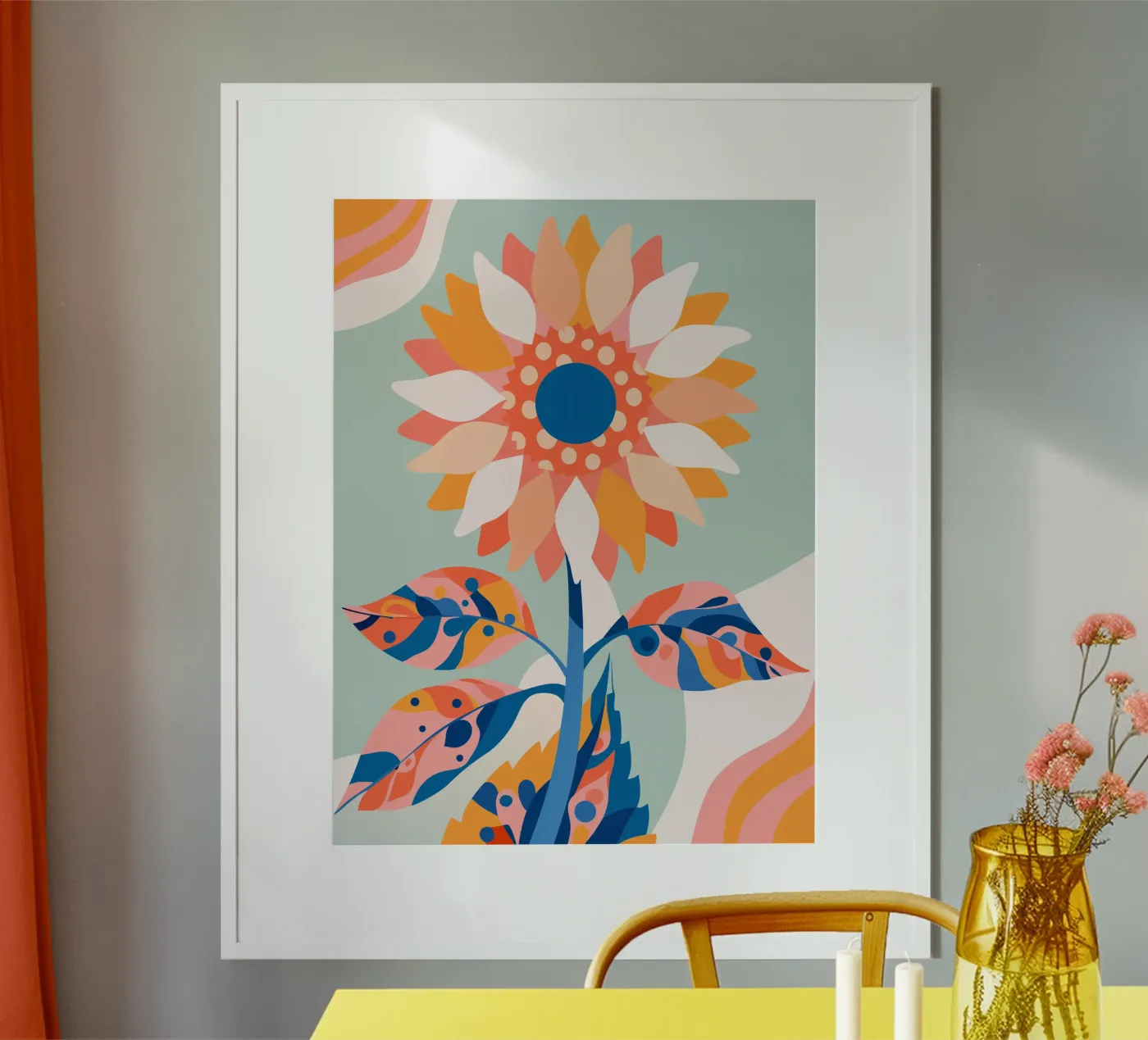 Sunflower Poster von HAPPY SHOP