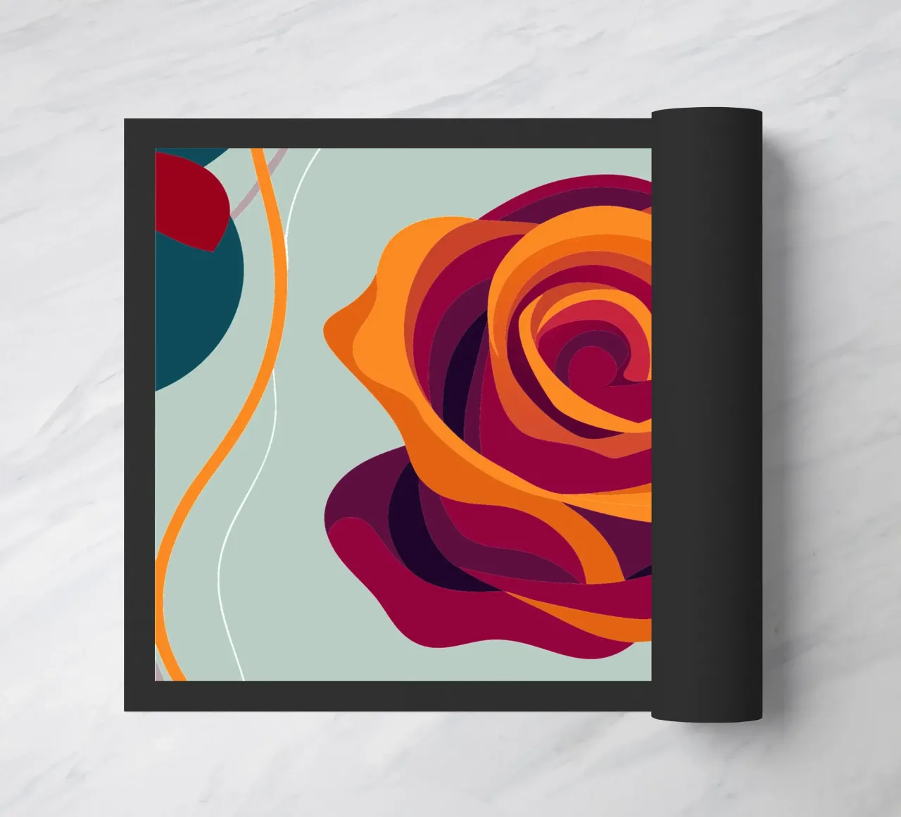 Rozen deurmat van HAPPY SHOP