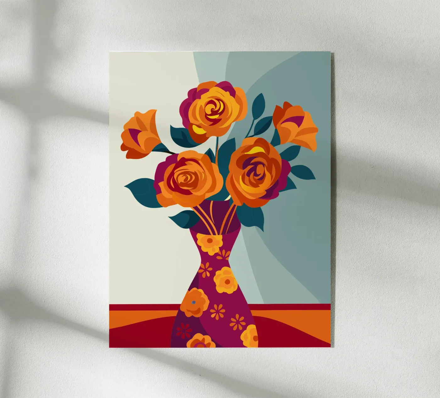 Vaso di rose plexiglass da HAPPY SHOP