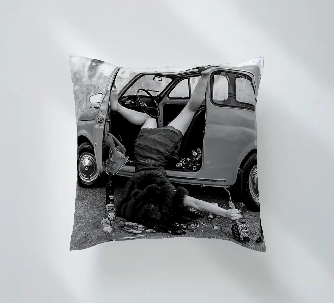 Schianto sull'auto cuscino da glover studio