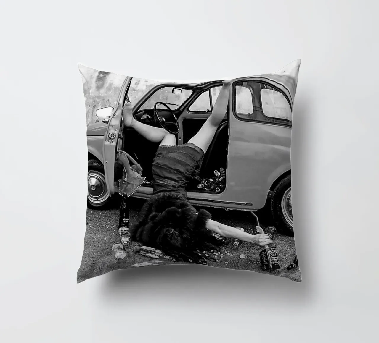 Schianto sull'auto cuscino da glover studio