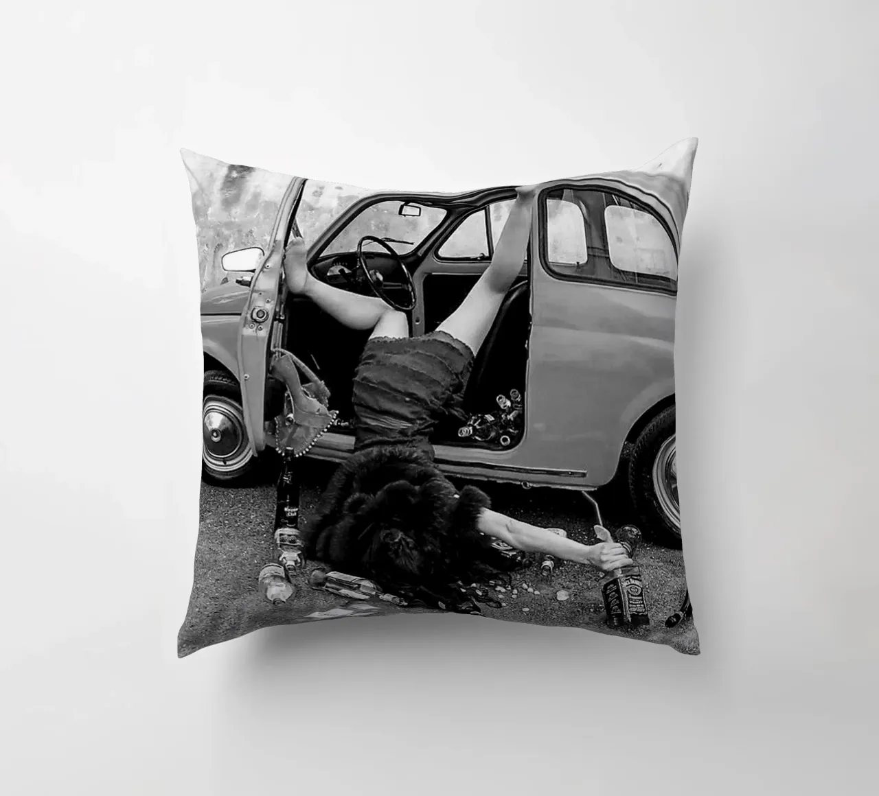 Schianto sull'auto cuscino da glover studio