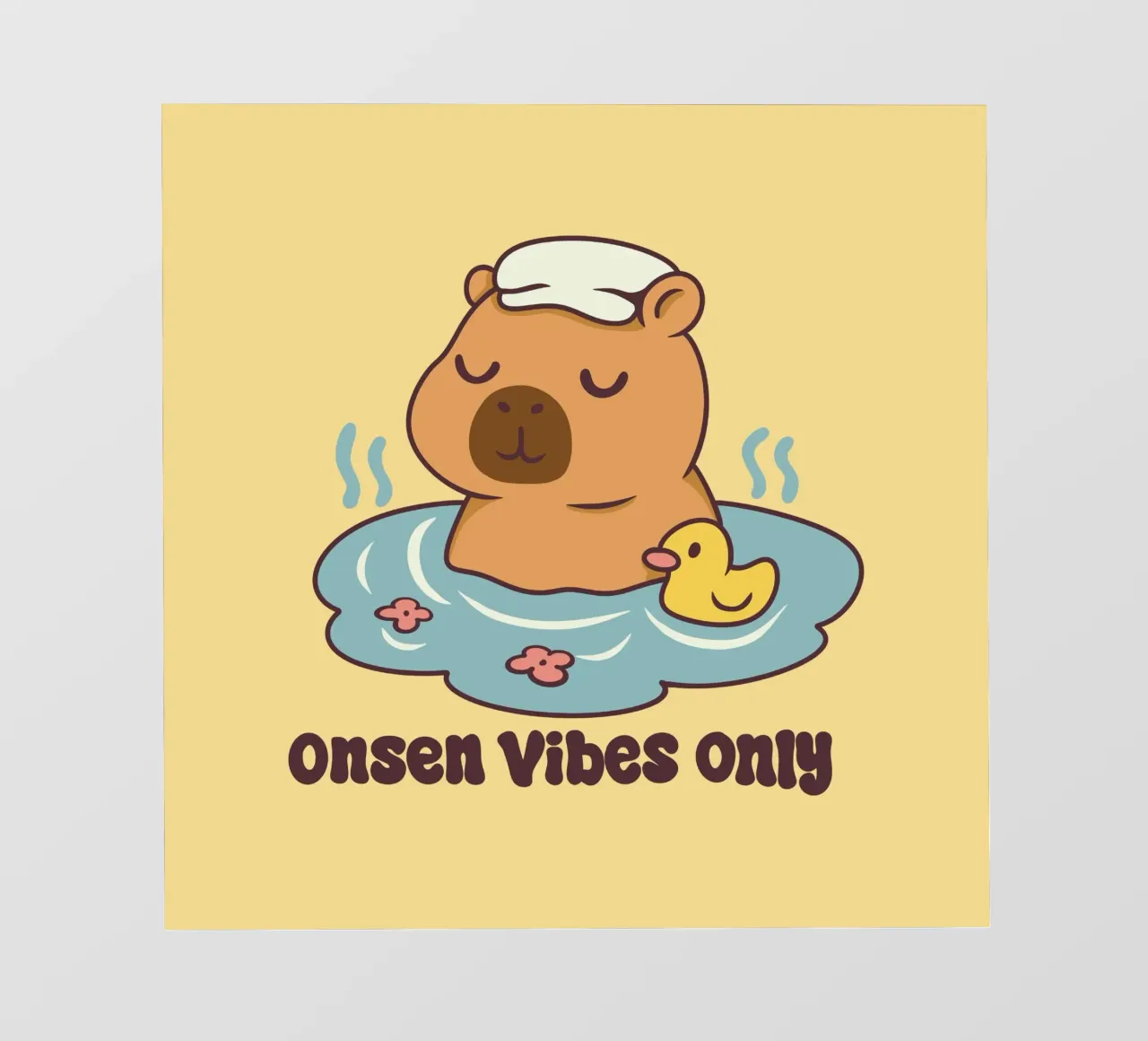 Nur Onsen Vibes Backlit Folie von Loobs