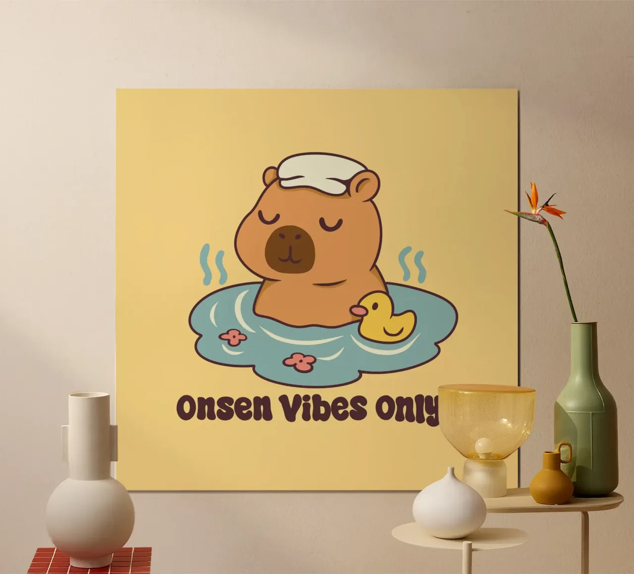 Nur Onsen Vibes Hahnemühle von Loobs
