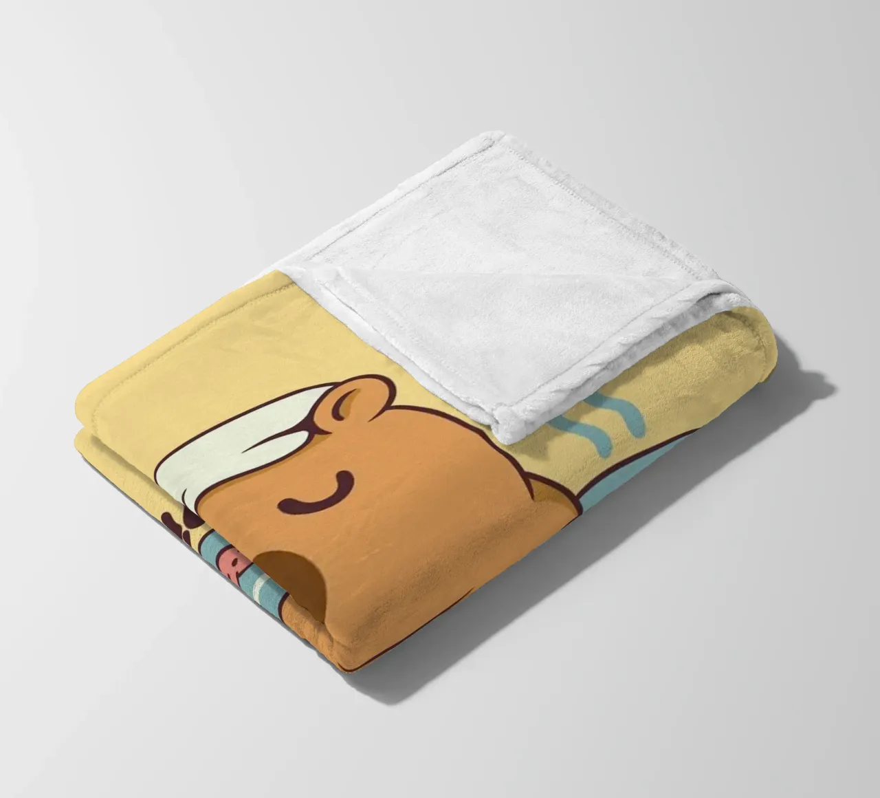 Nur Onsen Vibes Fleecedecke von Loobs