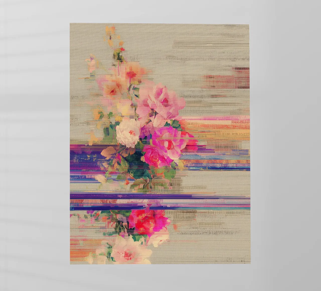 Splendore botanico a righe pellicola backlit da Carinaprint