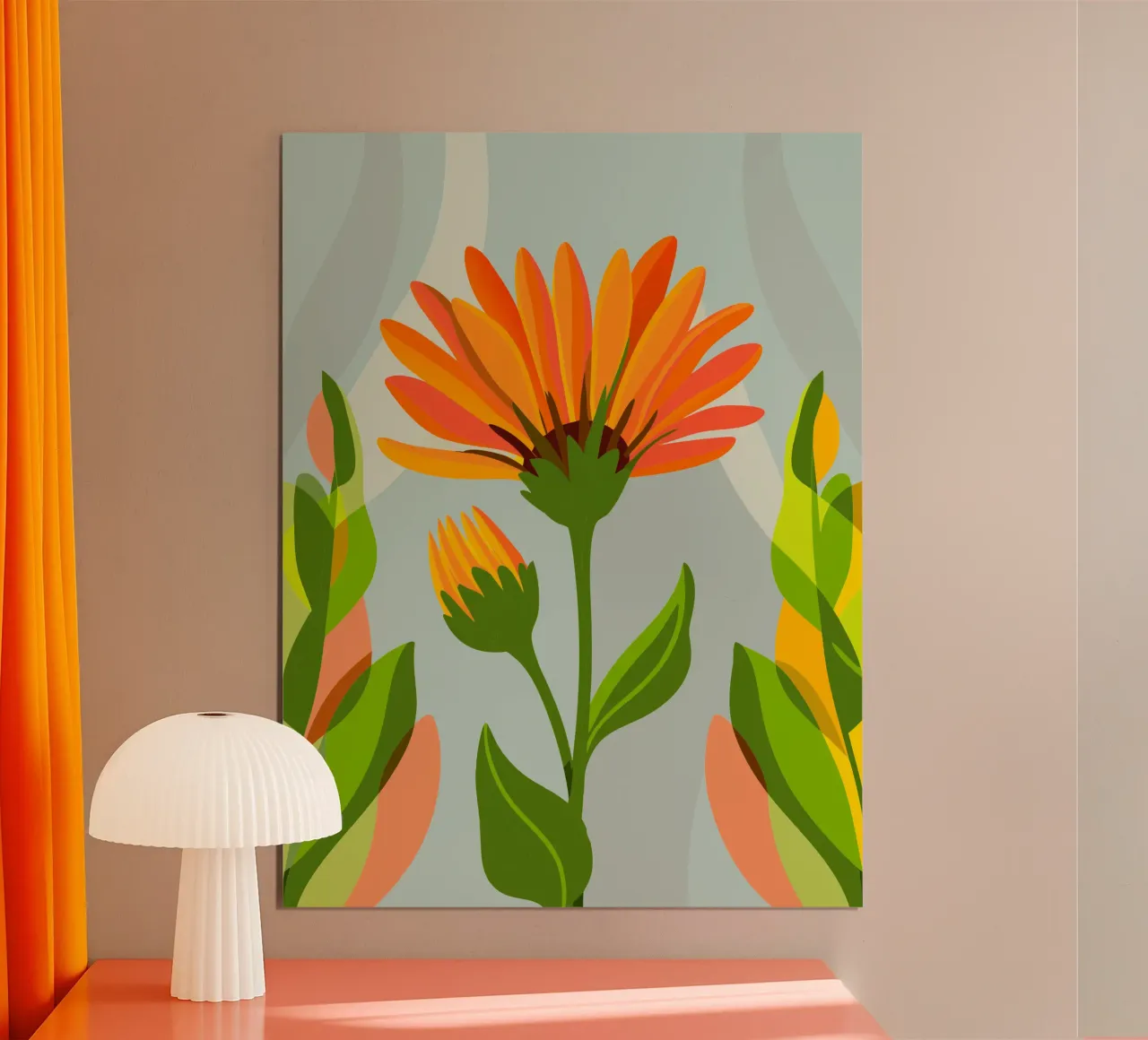 Crisantemo poster da HAPPY SHOP