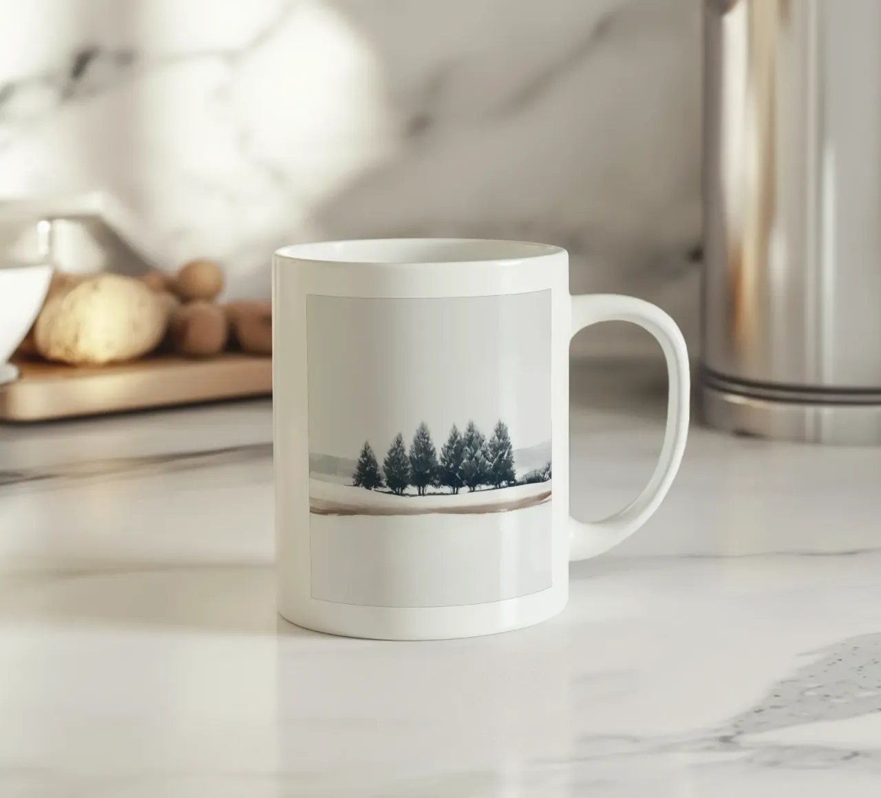Whispers in the Snow tazza in ceramica da Dune