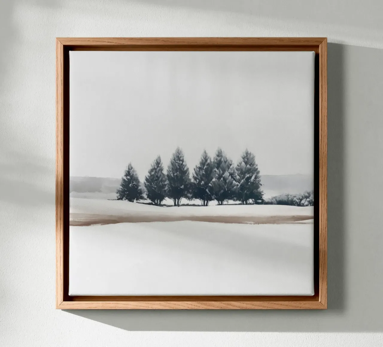 Whispers in the Snow tela con Cornice a cassetta da Dune