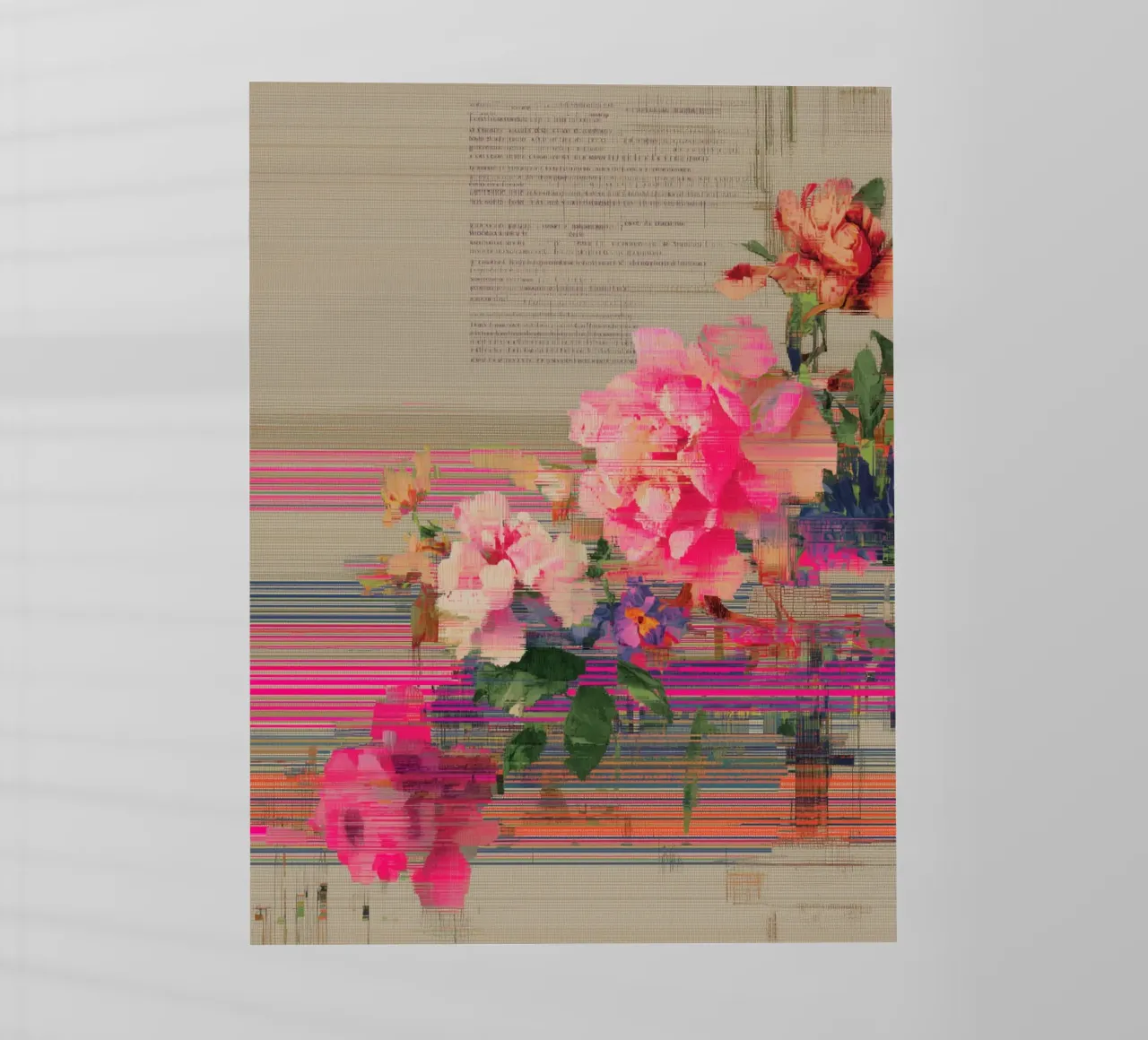 Fiori freschi: un'esplosione di colore pellicola backlit da Carinaprint