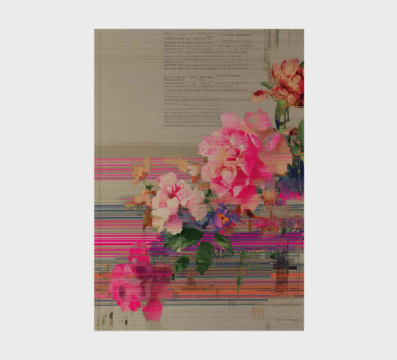 Fiori freschi: un'esplosione di colore diario da Carinaprint