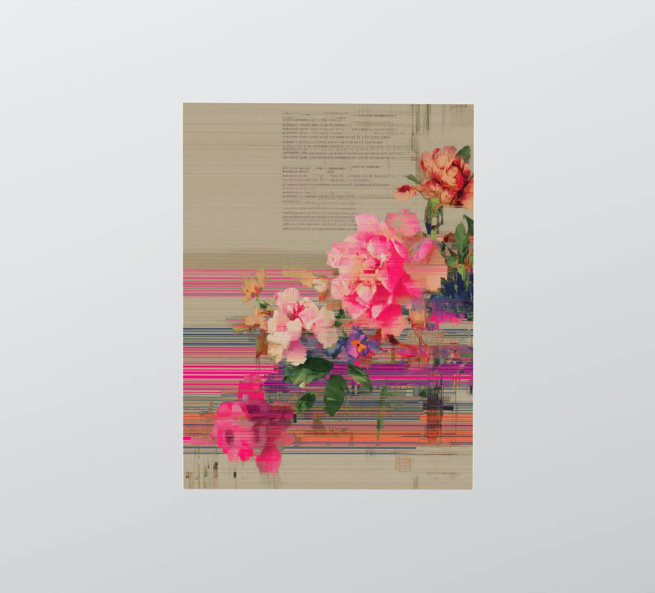 Fiori freschi: un'esplosione di colore adesivo da Carinaprint
