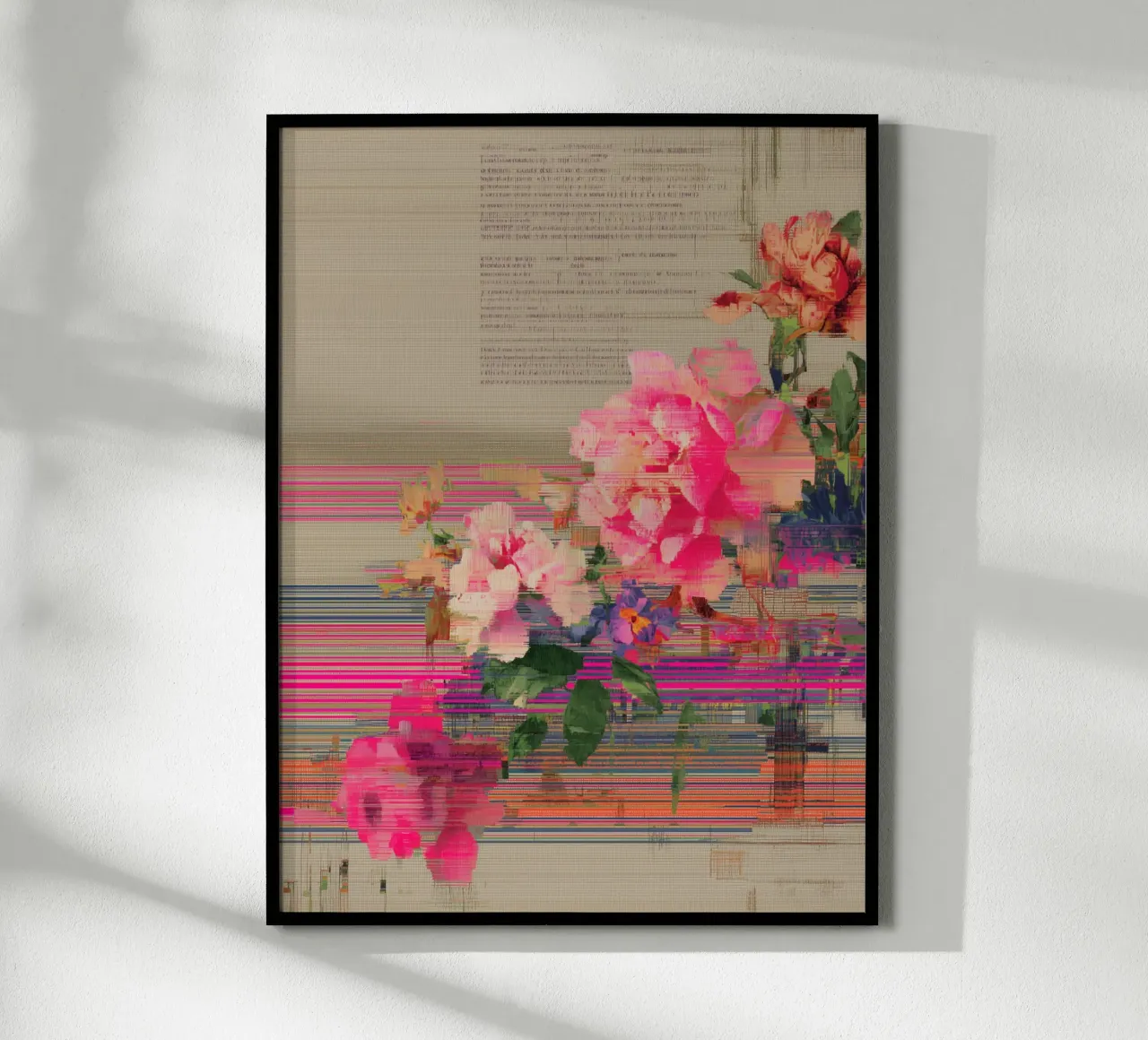 Fiori freschi: un'esplosione di colore poster da Carinaprint