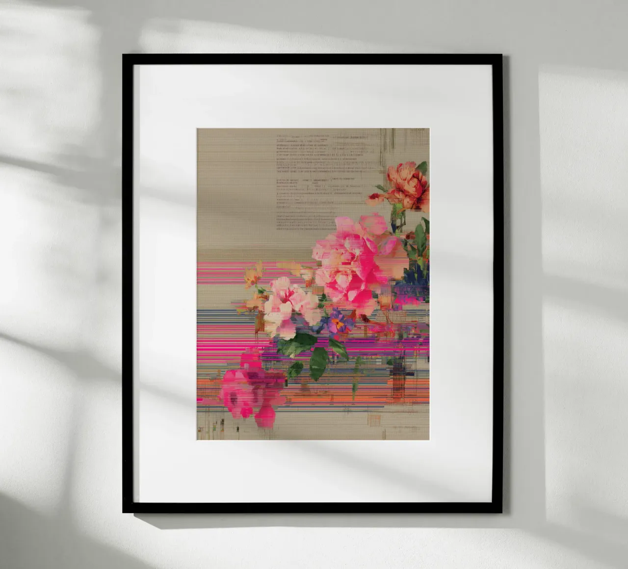 Fiori freschi: un'esplosione di colore poster da Carinaprint