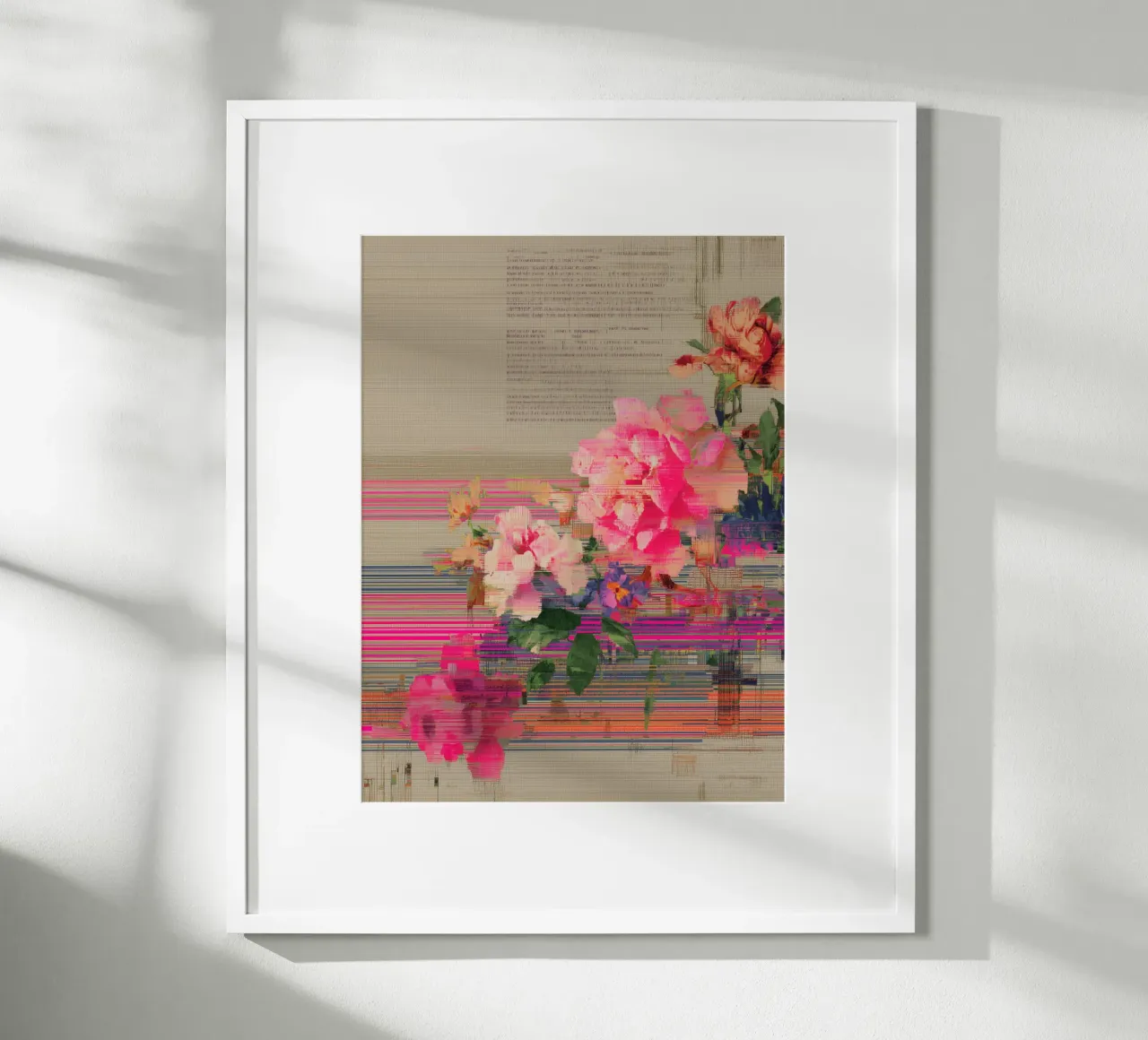 Fiori freschi: un'esplosione di colore poster da Carinaprint
